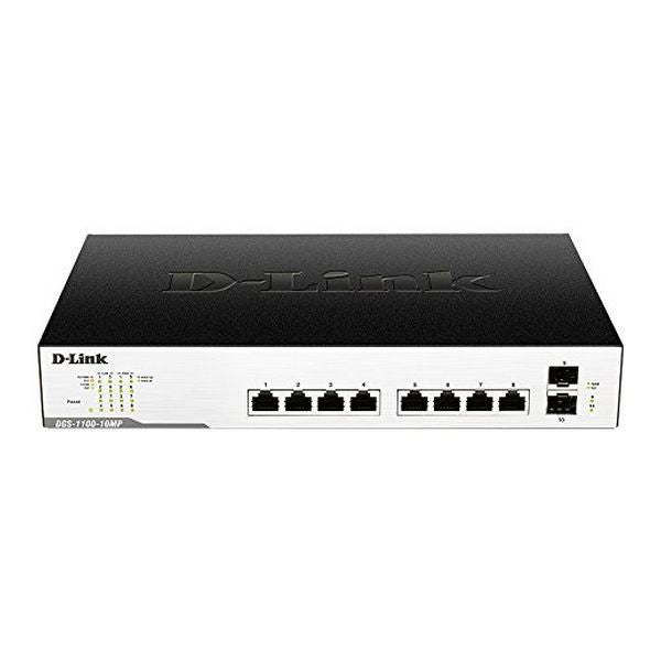 Cabinet Switch D-Link Easy Smart DGS-1100-10MP 10 Puertos RJ45 20 Gbit/s - gooods.hu