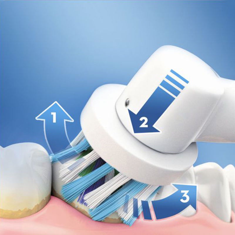 Elektrische Zahnbürste Oral-B 600 Pro Weiß Orange