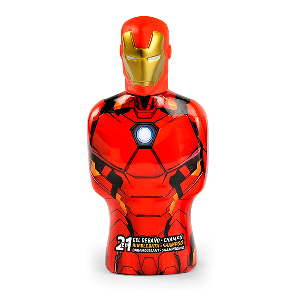 2-in-1 Gel and Sampon Avengers Iron Man Cartoon (475 ml)