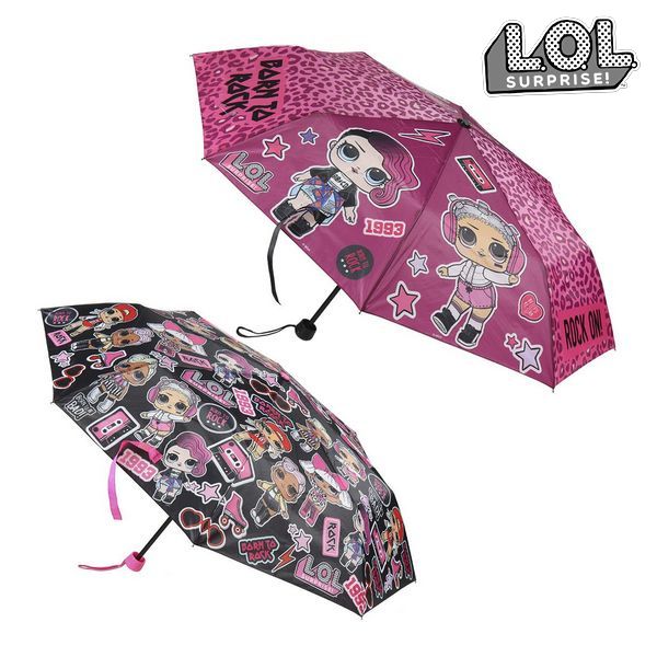 Kifordítható Esernyő LOL Surprise! (Ø 50 cm) Fekete