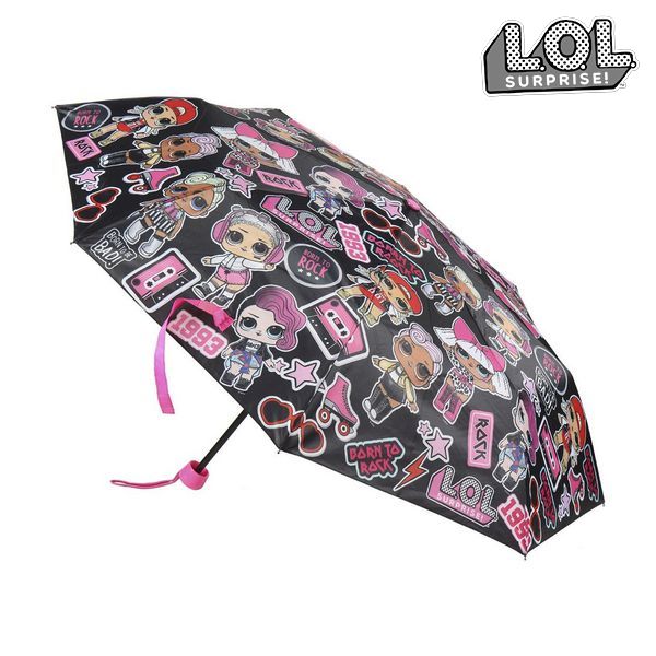 Kifordítható Esernyő LOL Surprise! (Ø 50 cm) Fekete
