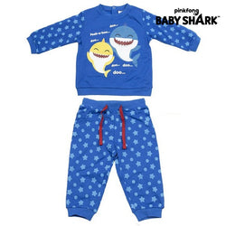 Baba melegítő Baby Shark Kék