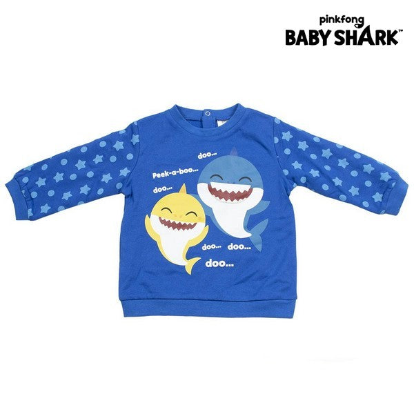 Baba melegítő Baby Shark Kék