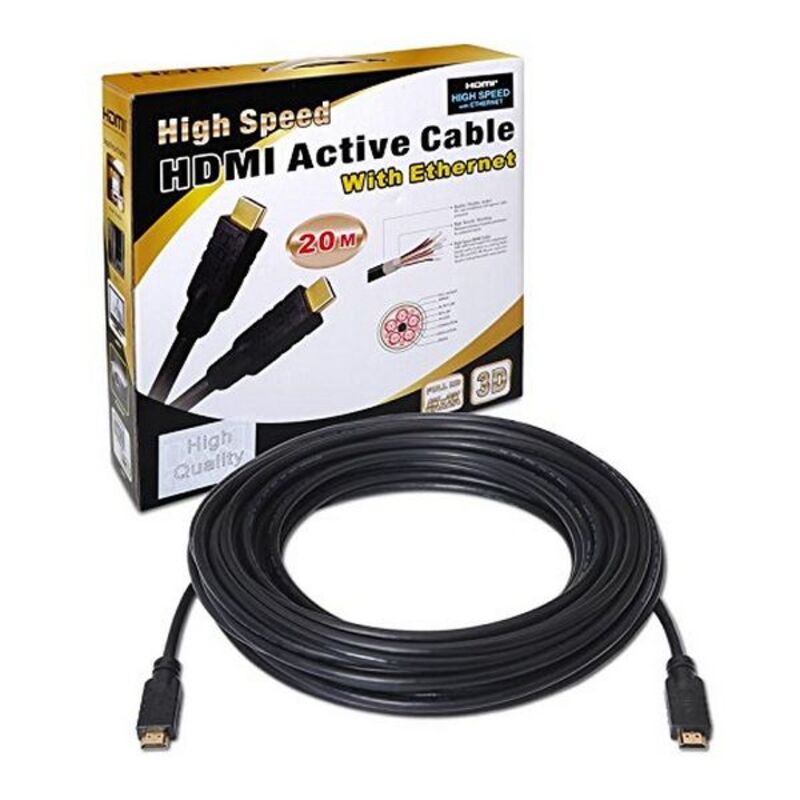 HDMI Kábel Ethernettel NANOCABLE 10.15.1820 20 m v1.4 Apa - Apa Csatlakozó