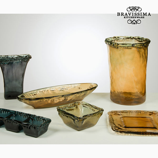 Dekoratív Tál Újrahasznosított üveg - Crystal Colours Deco Gyűjtemény by Bravissima Kitchen - gooods.hu