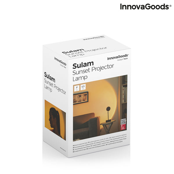 Sunset projektor lámpa Sulam InnovaGoods