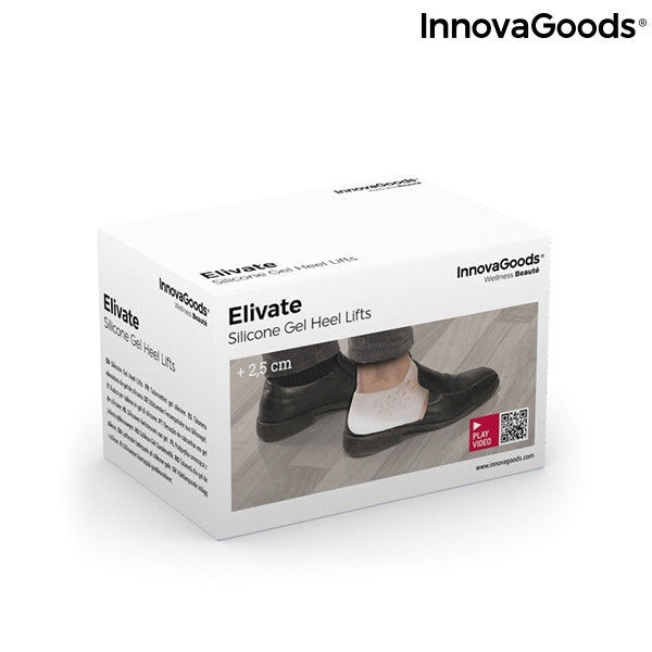 Silicone gel heel insoles Elivate InnovaGoods