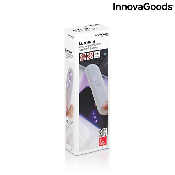 Újratölthető UV fertőtlenítő lámpa Lumean InnovaGoods