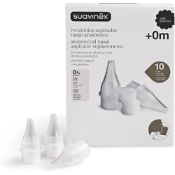 Nasal Aspirator Refills Suavinex Fehér (10 pcs) (Refurbished A+) - gooods.hu